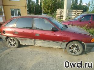 Битый автомобиль Opel Astra