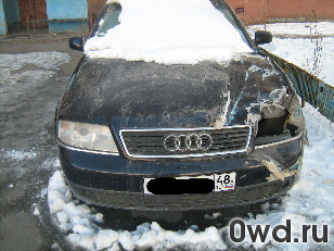 Битый автомобиль Audi A6