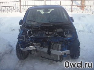 Битый автомобиль Nissan Note