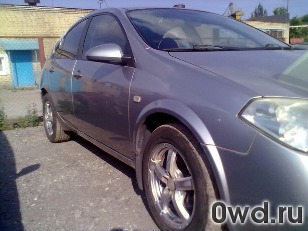 Битый автомобиль Nissan Primera