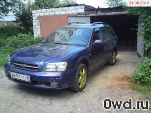 Битый автомобиль Subaru Legacy