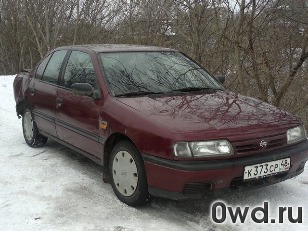 Битый автомобиль Nissan Primera